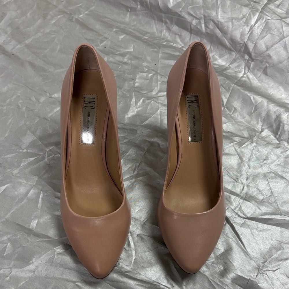INC International Concepts Blush Heels